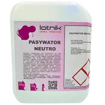 Pasywator Neutro – środek do pasywacji stali nierdzewnej 5 kg