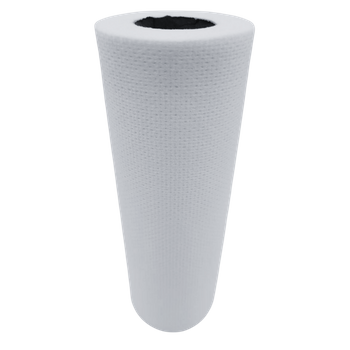 Ścierki włókninowe w rolce białe 23x39 cm, 25 sztuk