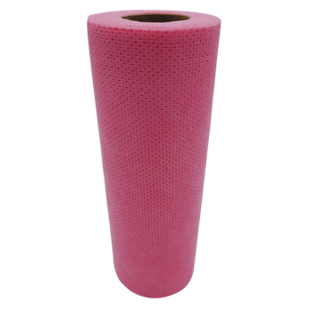 Ścierki włókninowe w rolce różowe 23x39 cm, 25 szt
