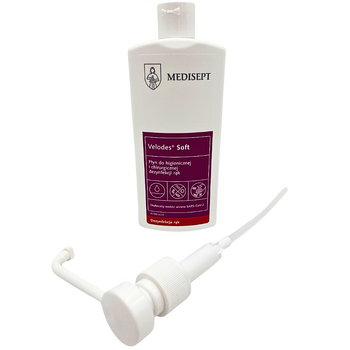 Zestaw Velodes Soft 500 ml + pompka trójdyszowa