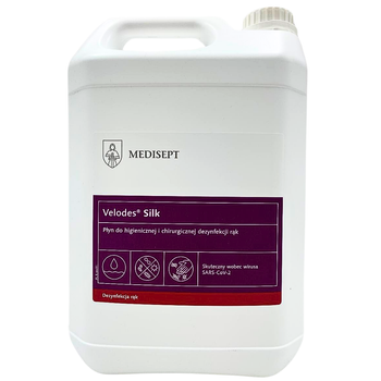 Velodes Silk – płyn do dezynfekcji rąk 5 L