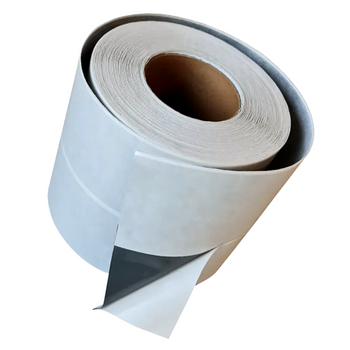 Taśma butylowa z włókniną, szara 0,8mm/150mm/20m, przekładka papierowa