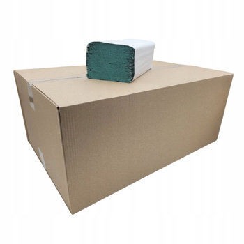 Ręcznik papierowy ZZ zielony karton – makulatura