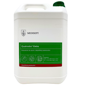 Quatrodes Extra – koncentrat do mycia i dezynfekcji powierzchni, 5L