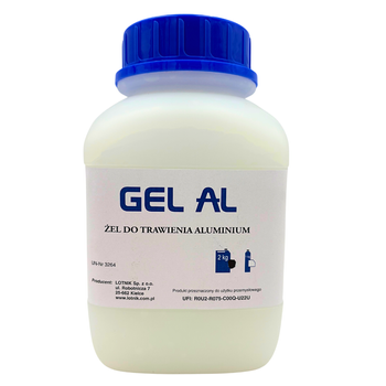 Pasta trawiąca do aluminium 2L – usuwanie zgorzelin i przebarwień