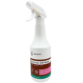 Mediclean 230 Wood 500ml - mleczko do czyszczenia powierzchni drewnianych