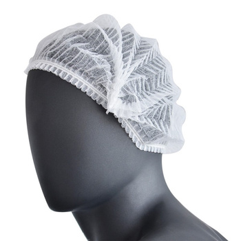 Jednorazowe czepki kosmetyczne z włókniny, 100 szt