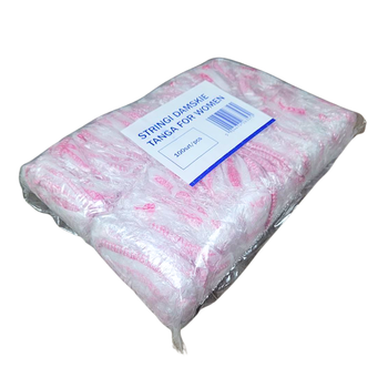 Stringi damskie jednorazowe białe 100 szt – higieniczne majtki do zabiegów SPA