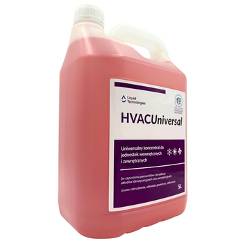 Skuteczny środek do czyszczenia klimatyzacji - HVAC Universal 5L