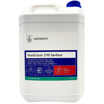 Mediclean 210 Surface 5L płyn do mycia powierzchni Czerwone Owoce