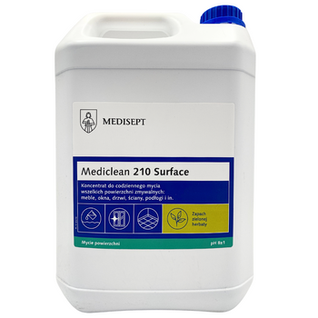 Mediclean 210 Surface 5L – płyn do mycia powierzchni Zielona herbata