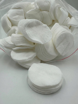 Płatki kosmetyczne do demakijażu, okrągłe, 250 g