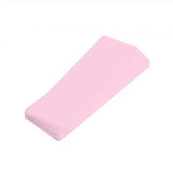 Włókninowe paski do depilacji różowe 100 szt