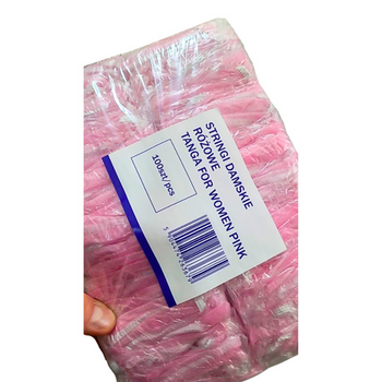 Różowe stringi damskie jednorazowe 100 szt